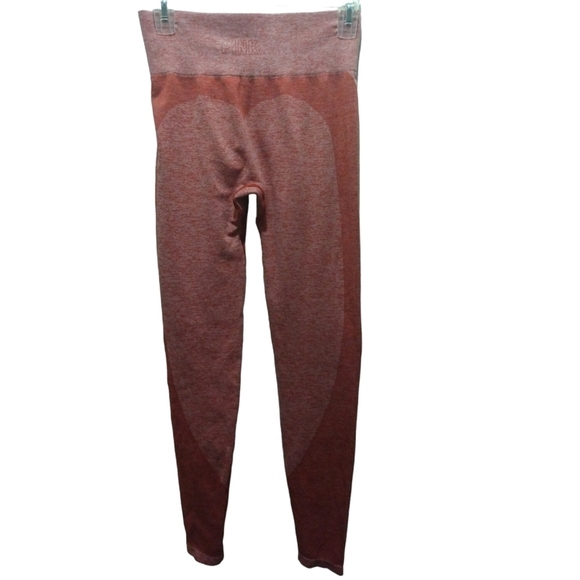 PINK Victoria Secret Seamless High Waist Stretch Contour Back Full  Leggings S - Picture 5 of 8